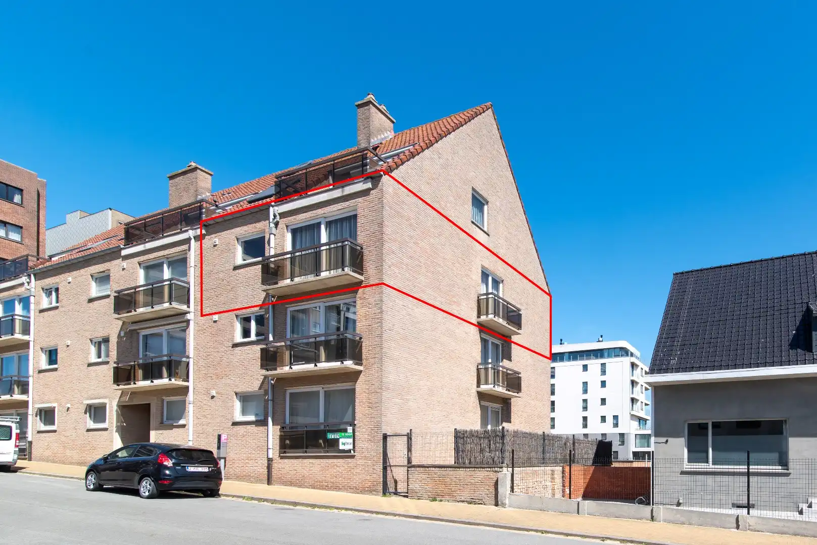 Ruim appartement met top ligging en zeezicht! foto 19