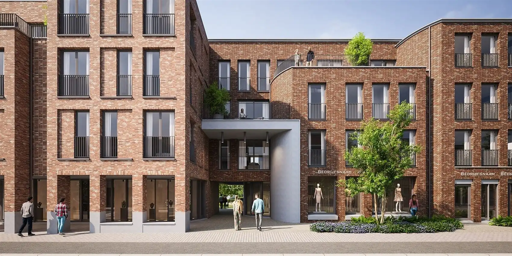 Riant 2 slk appartement 110m² met overdekt terras foto 12