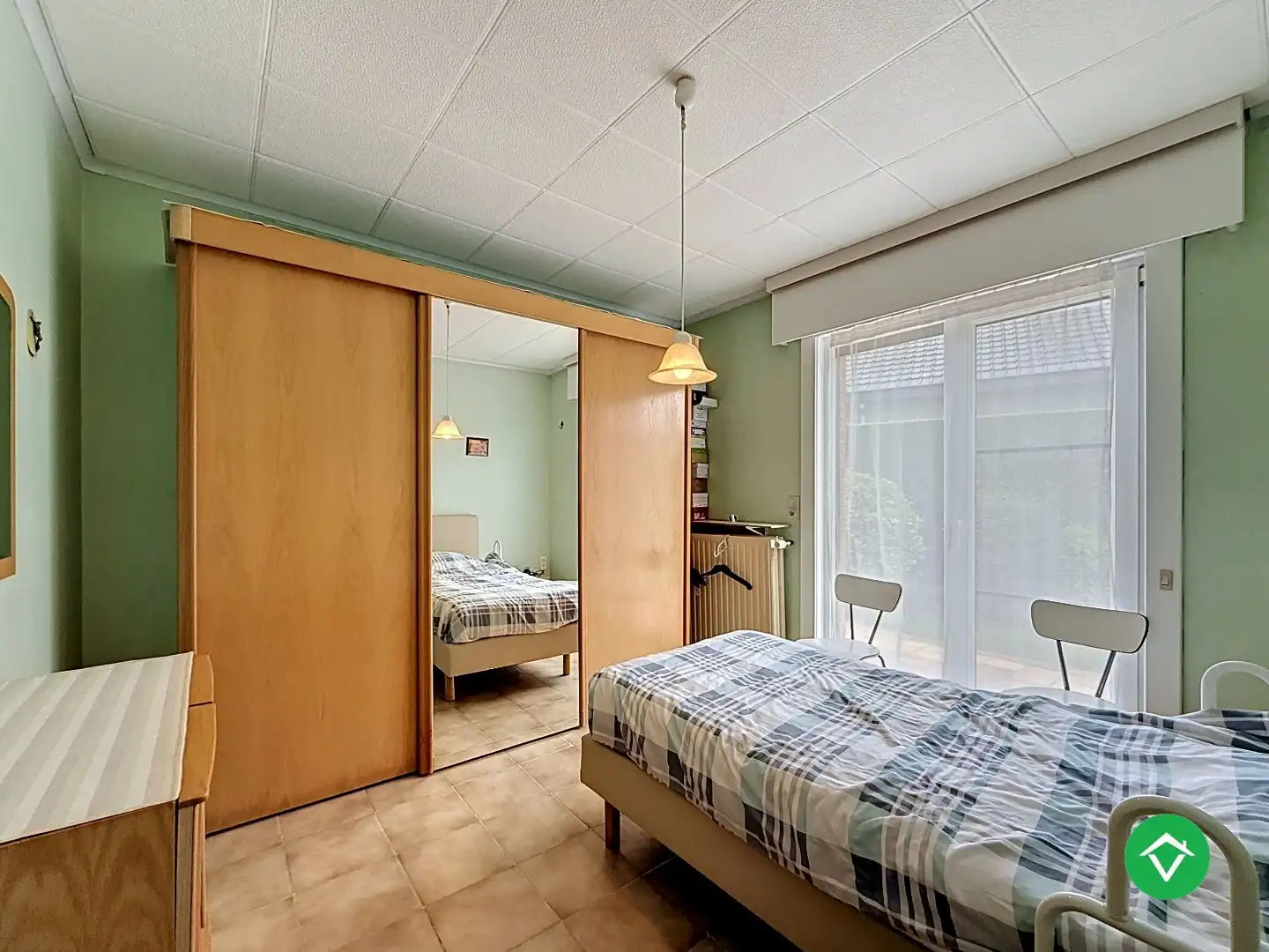 Gelijkvloerse woning met 3 slaapkamers, tuin en garage in een doodlopende straat te Roeselare foto 10
