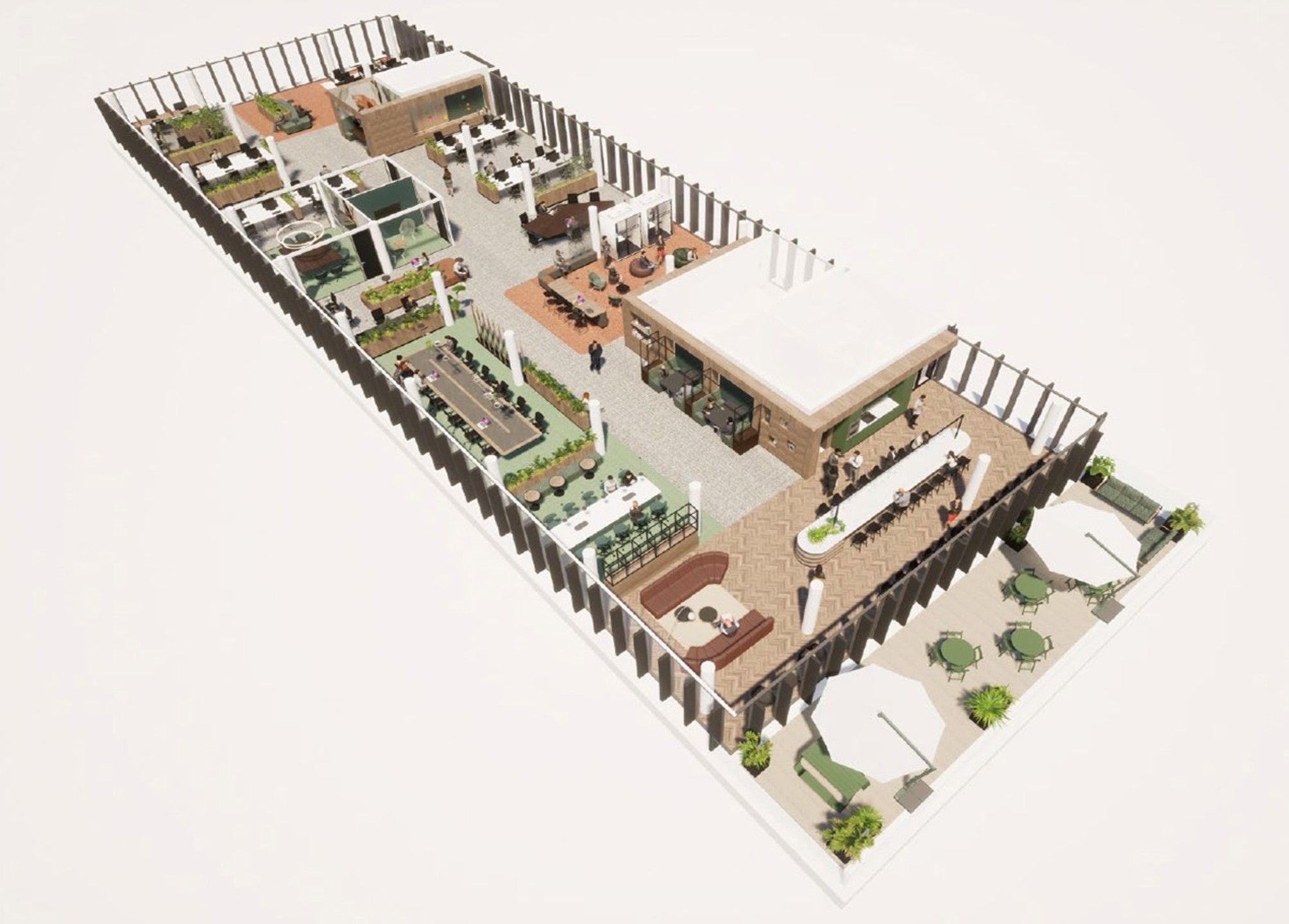 Nieuwe kantoren te huur  foto 8