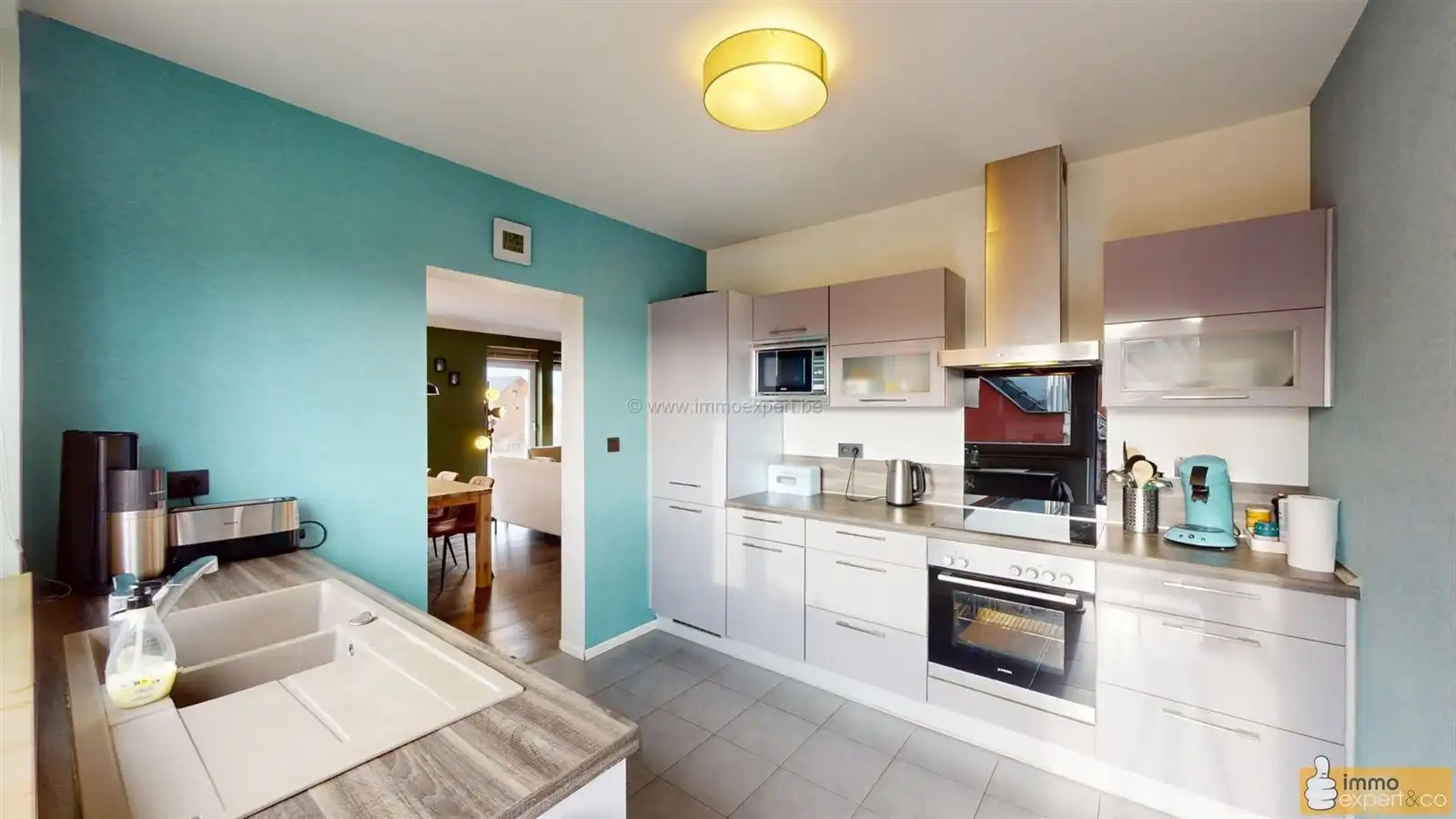 VLEZENBEEK: Instapklaar 2 slaapkamerapp. + garage + kelder foto 12