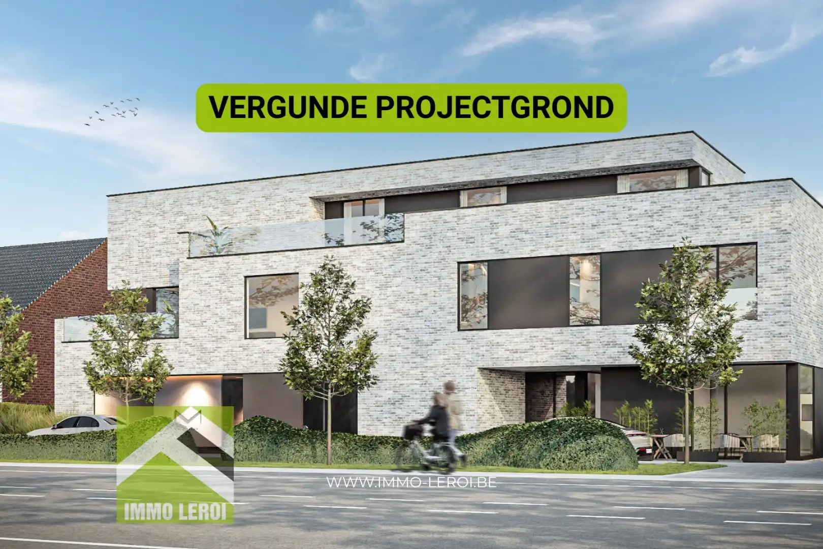 Vergunde projectgrond in het centrum van Heers foto {{pictureIndex}}