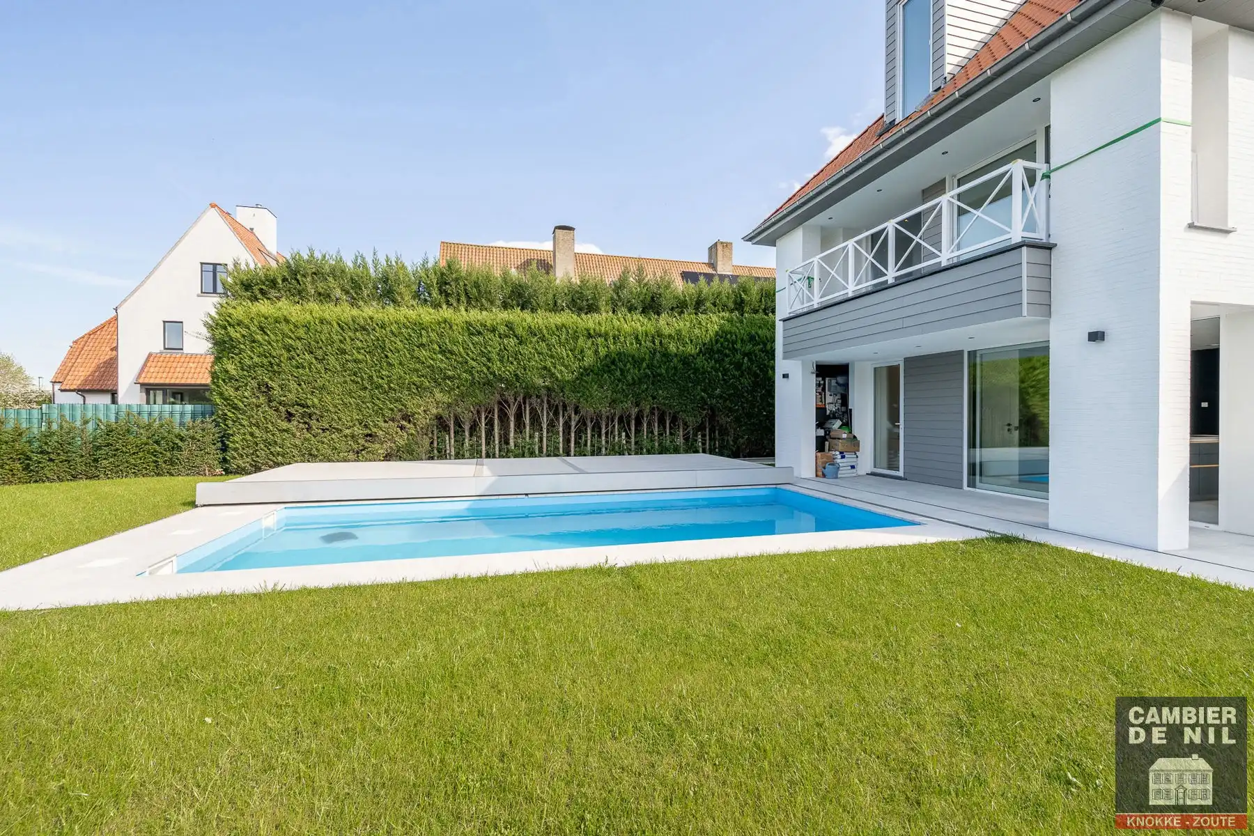 Prachtige ongemeubelde nieuwbouwwoning nabij het centrum van Knokke, gelegen in het rustige Izabellapolder. foto 48