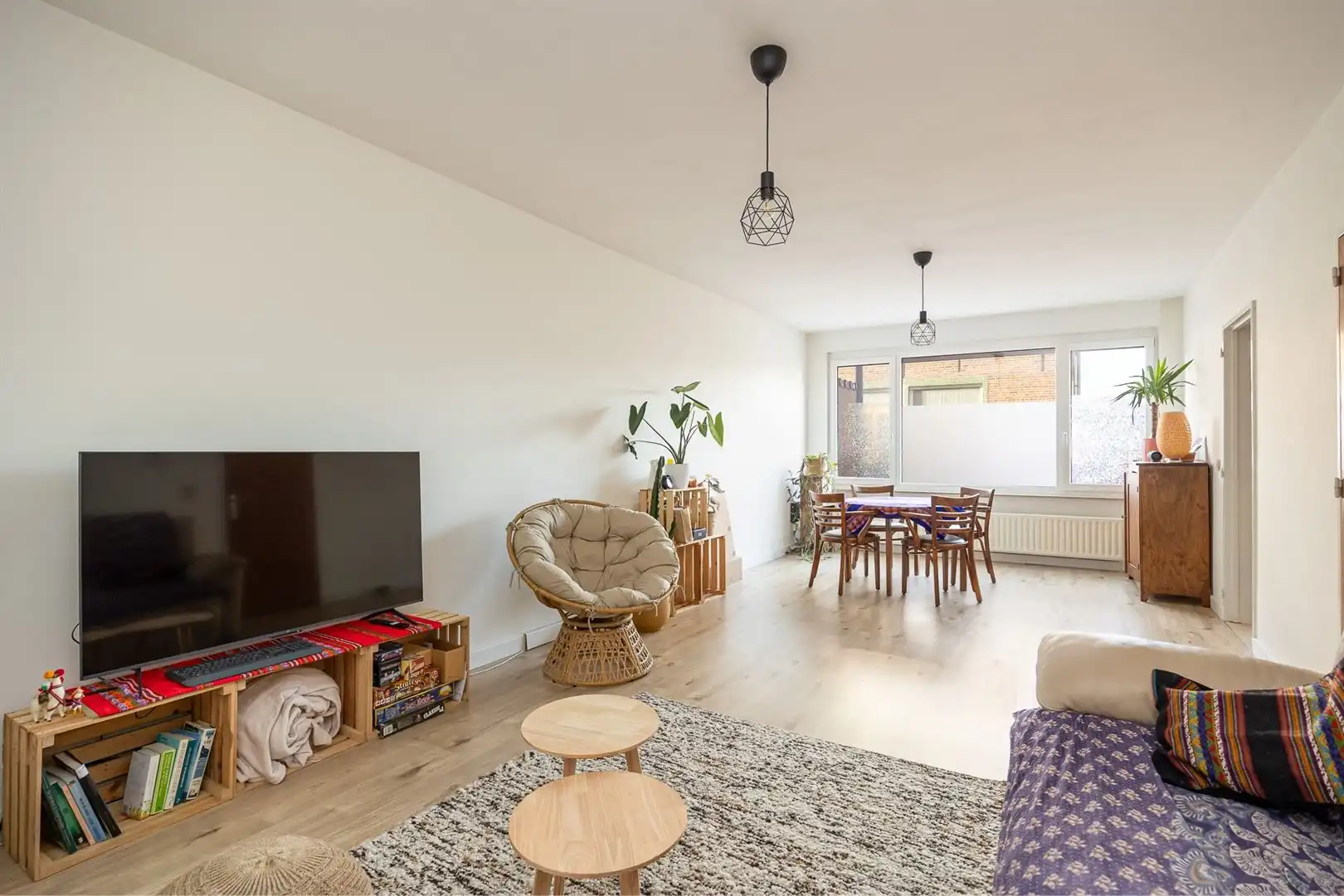 Gelijkvloers appartement met 2 slpks en garage foto 2