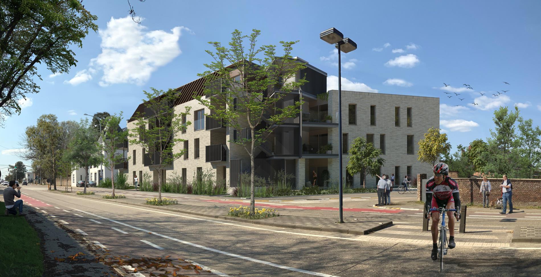 Nieuwbouwapp. met 2 slpks en mooi terras foto {{pictureIndex}}