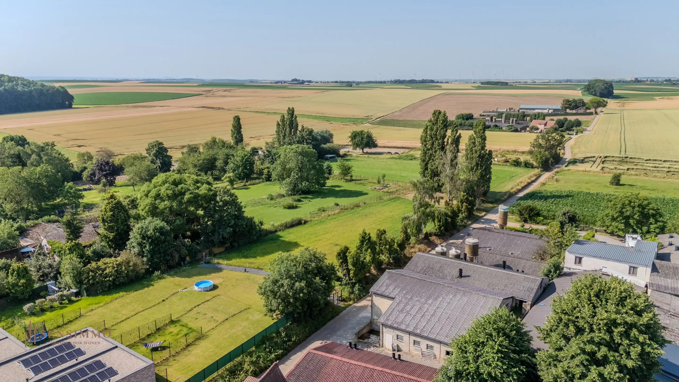 Projectgrond voor 3 moderne halfopen woningen in Vroenhoven (Riemst) foto 11
