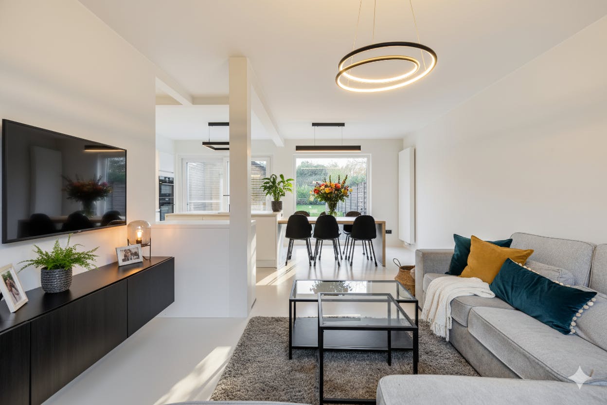 Prachtige moderne woning met hoogwaardige afwerking en  tuin foto 2