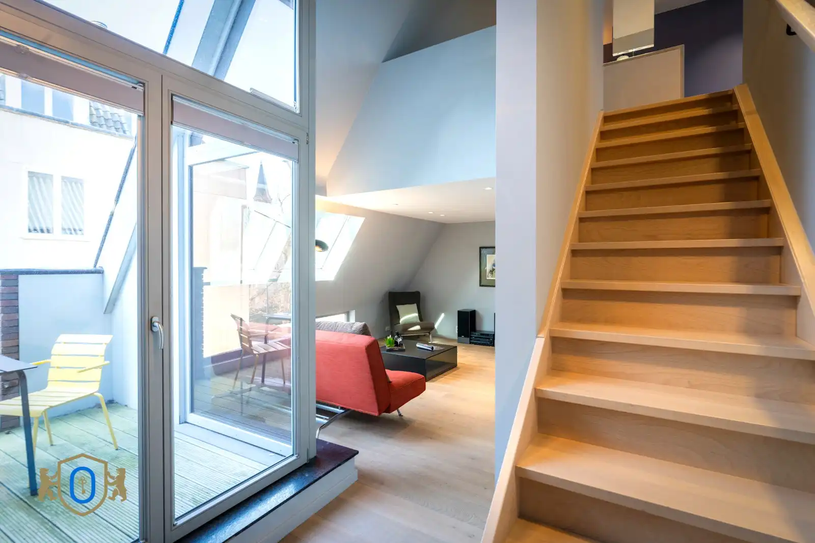 3-slpkr appartement met 2 terrassen foto 11