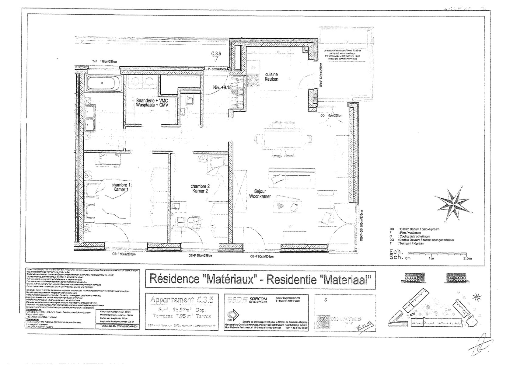 Leemans Immobiliën biedt u dit energiezuinige appartement aan met een adembenemend uitzicht over Brussel. foto 25