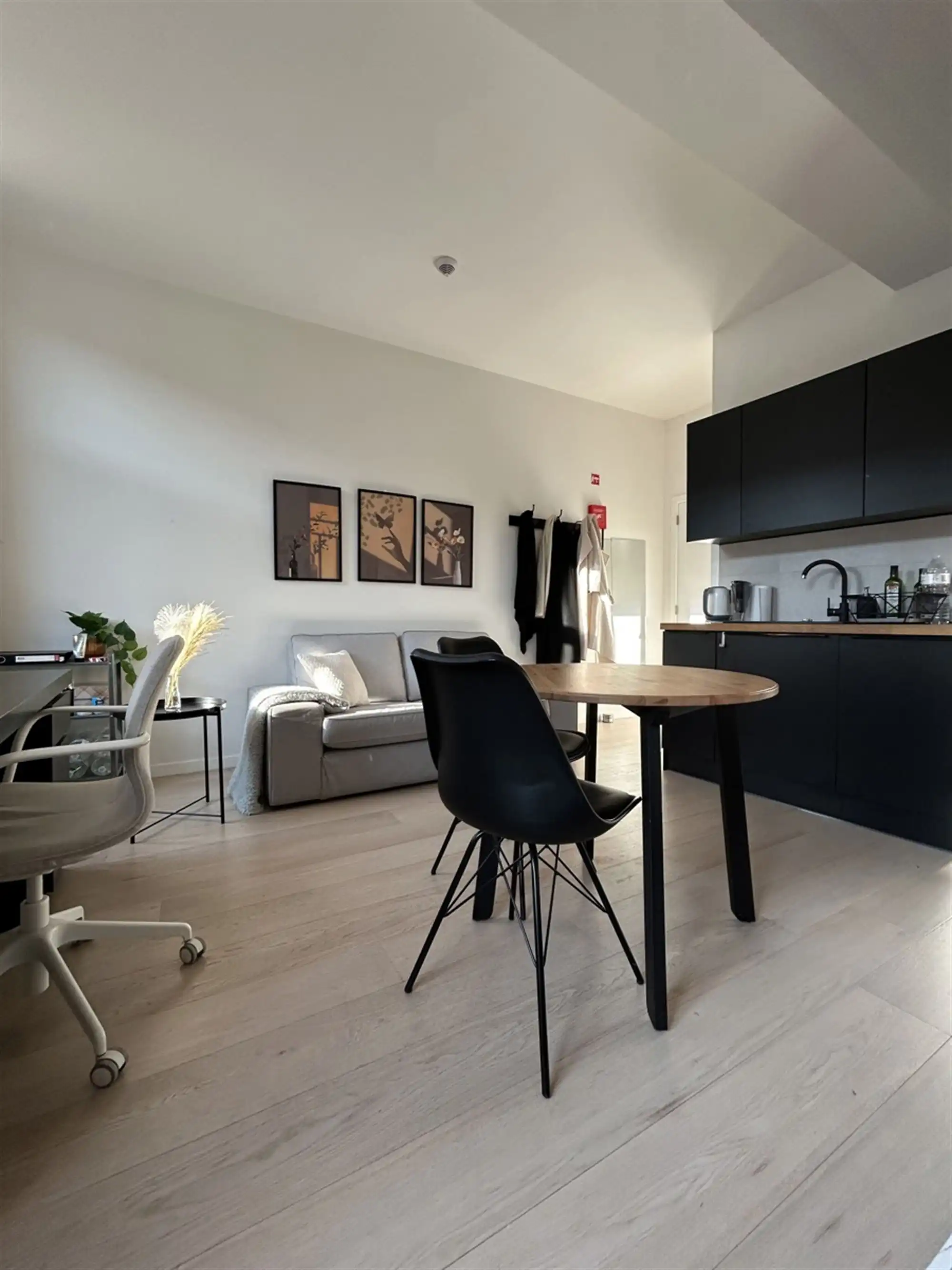 Bemeubelde studio met privatief terras. foto 5