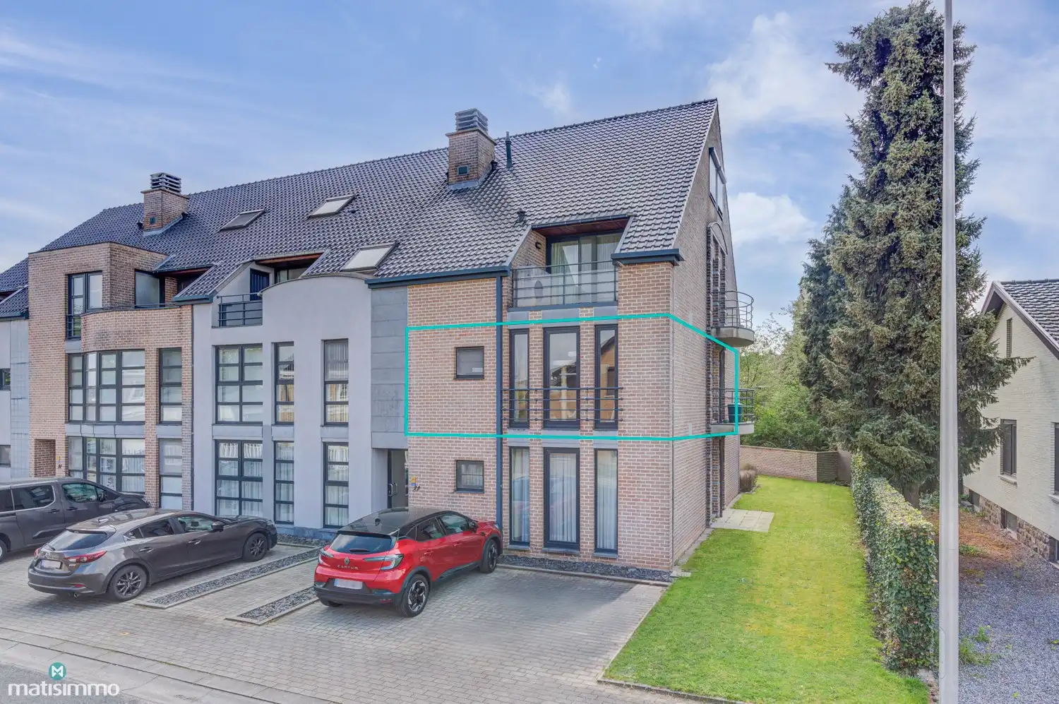 GOED ONDERHOUDEN APPARTEMENT MET BALKON, GARAGE EN KELDERBERGING TE BILZEN foto {{pictureIndex}}