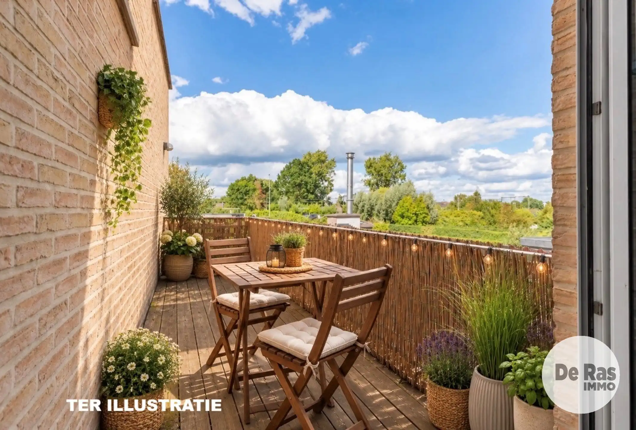 HAALTERT -  App met twee slaapkamers, terras en garage! foto 13