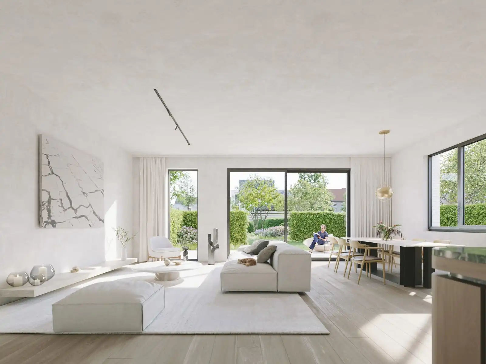 Gelijkvloers, nieuwbouw BEN-appartement foto {{pictureIndex}}