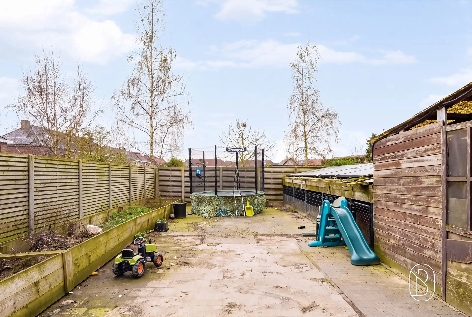 Halfopen woning met garage en tuin in Harelbeke foto 21