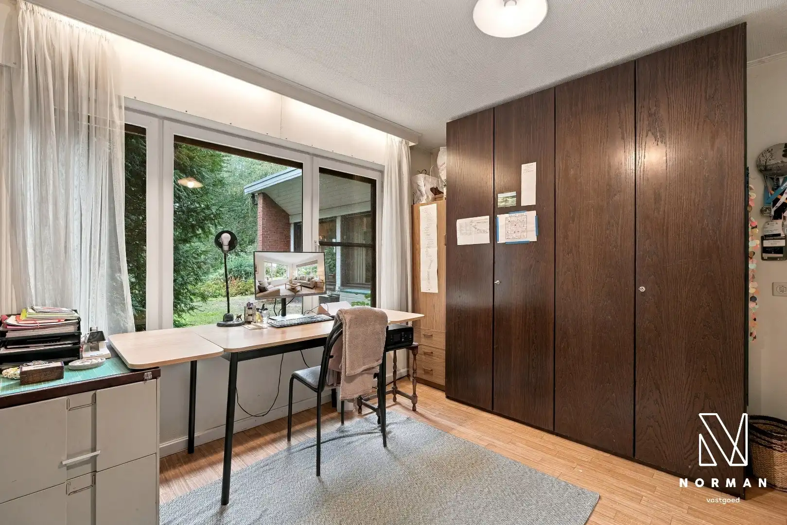 Gelijkvloerse woning op groene topligging aan het Heulebeekdomein in Kuurne met 4 slaapkamers, garage en ruime tuin te koop op perceel van +/- 1500 m²! foto 15