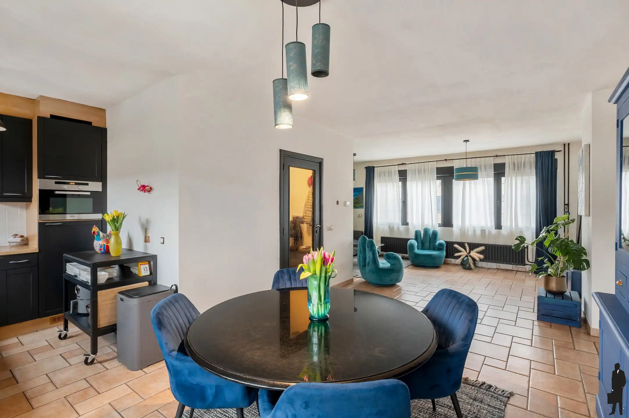 4 slpk Bel-etage te Hoevenen! foto 10