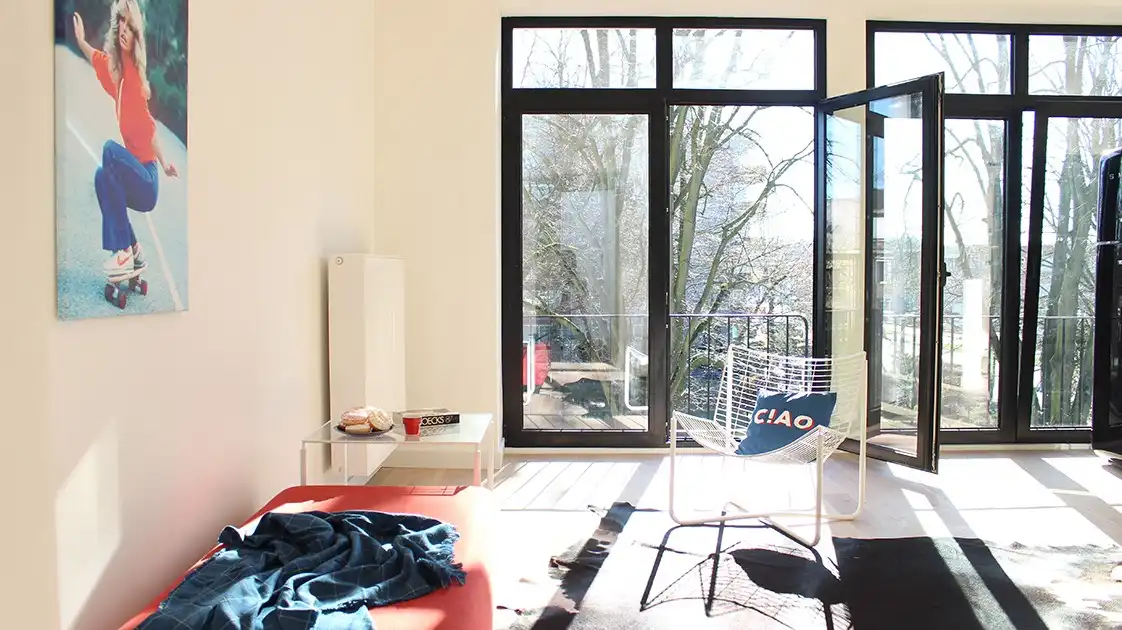 Prachtig 1-slaapkamer appartement in stijlvol gerenoveerd gebouw op toplocatie te Mortsel foto 2