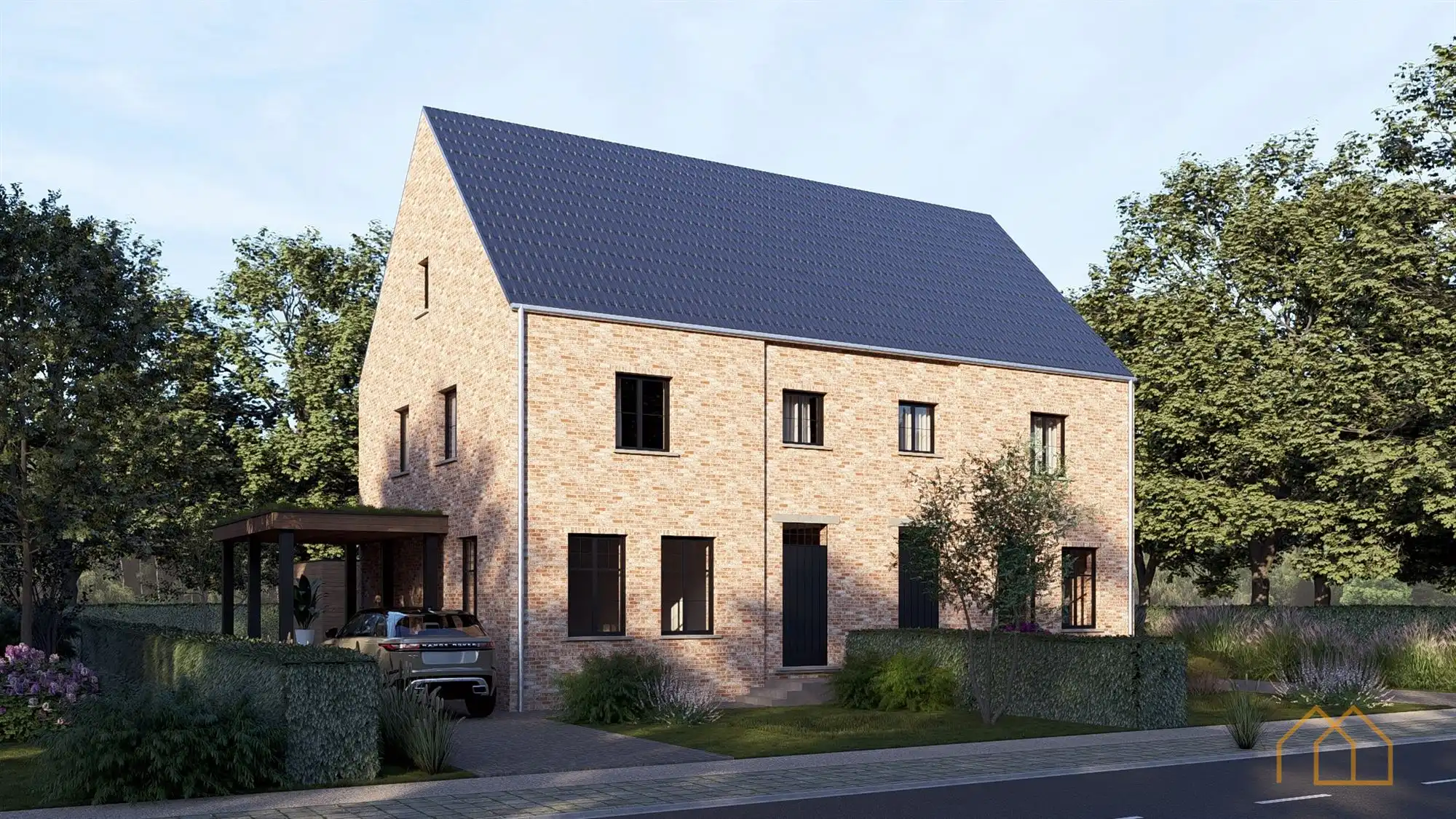 Nieuwbouw van 180m² met oprit en terras - 4slk mogelijk foto 17