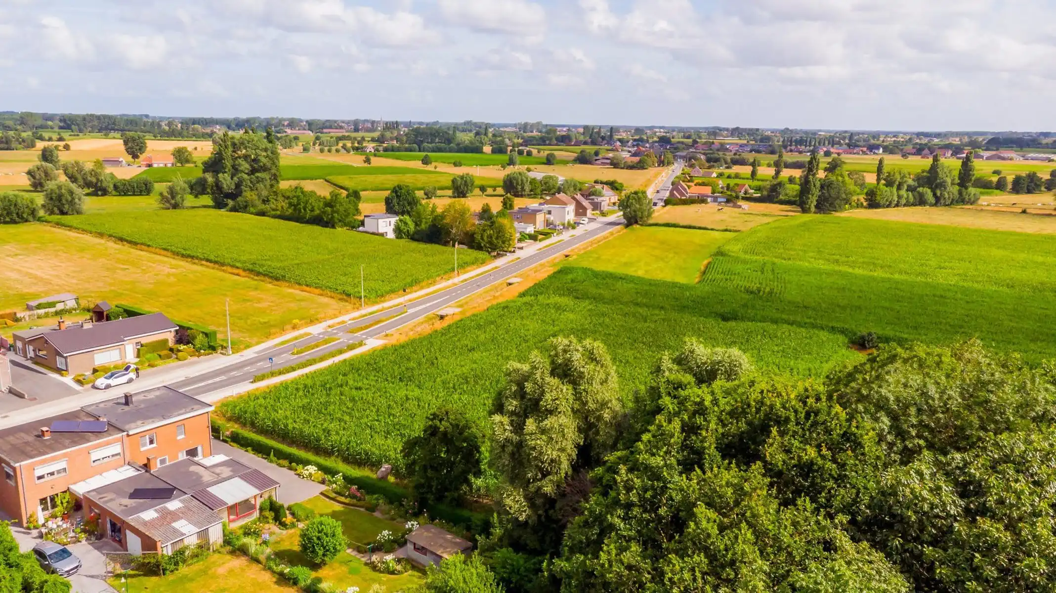Instapklare woning met 3 slpks en tuin met landelijk zicht foto 30
