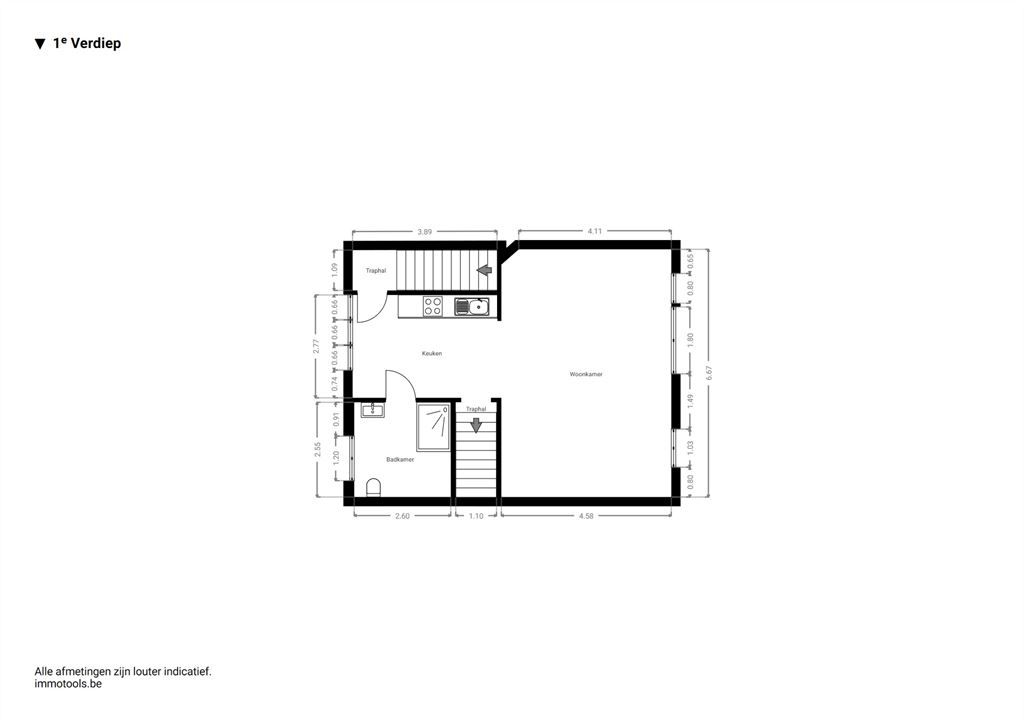 Gerenoveerde handelsruimte én duplex app foto 20