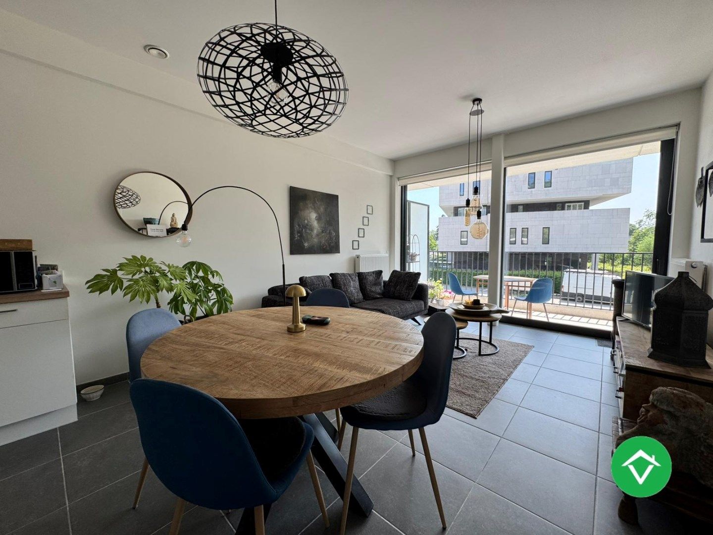Modern 1-slaapkamerappartement met ruim terras aan de Vaartdijk in Brugge – EPC A foto 8