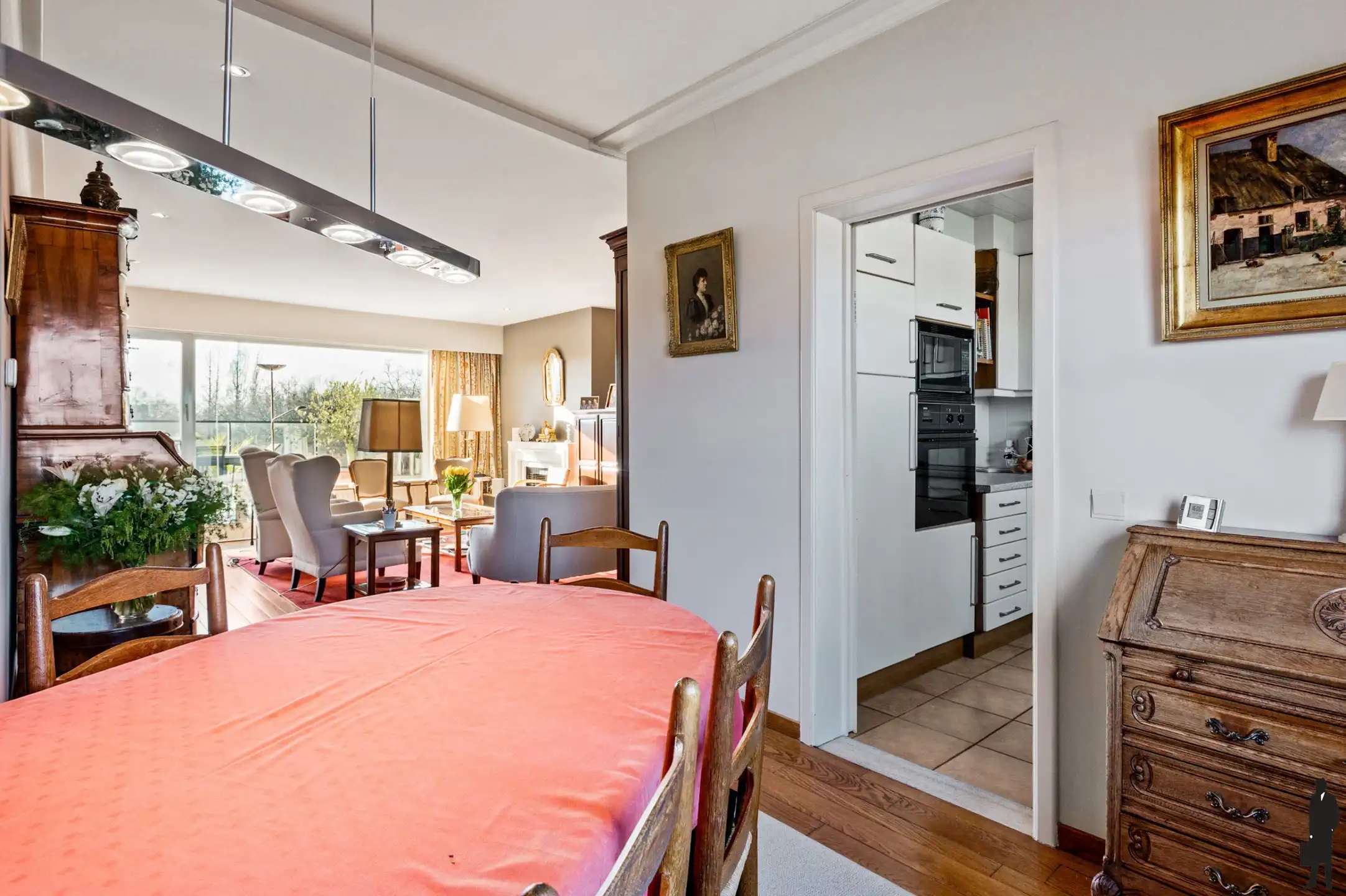 Penthouse met parkzicht & zonneterras in Berchem foto 9