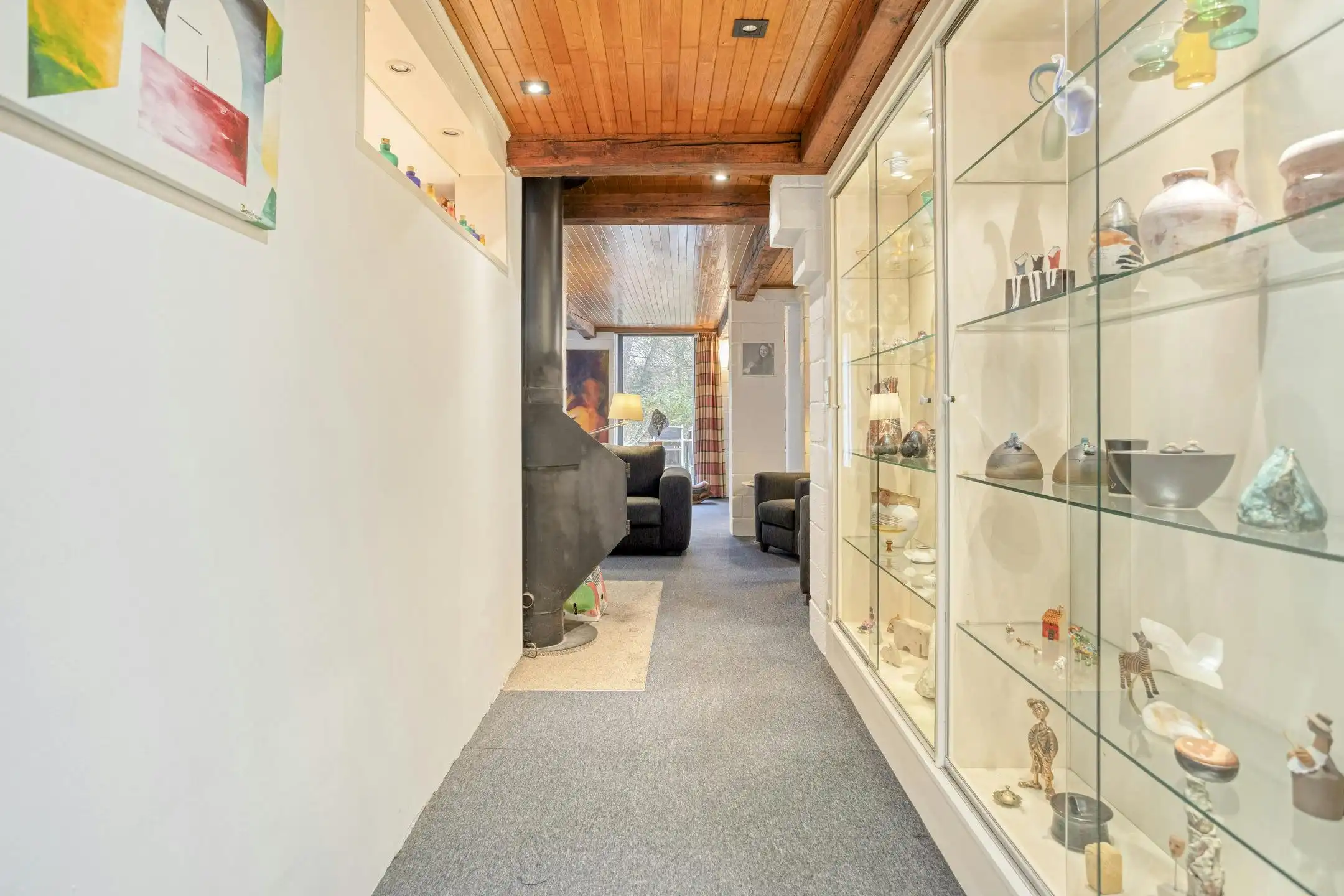 Vrijstaande architectuurwoning op 2.303m² in Schilde foto 24