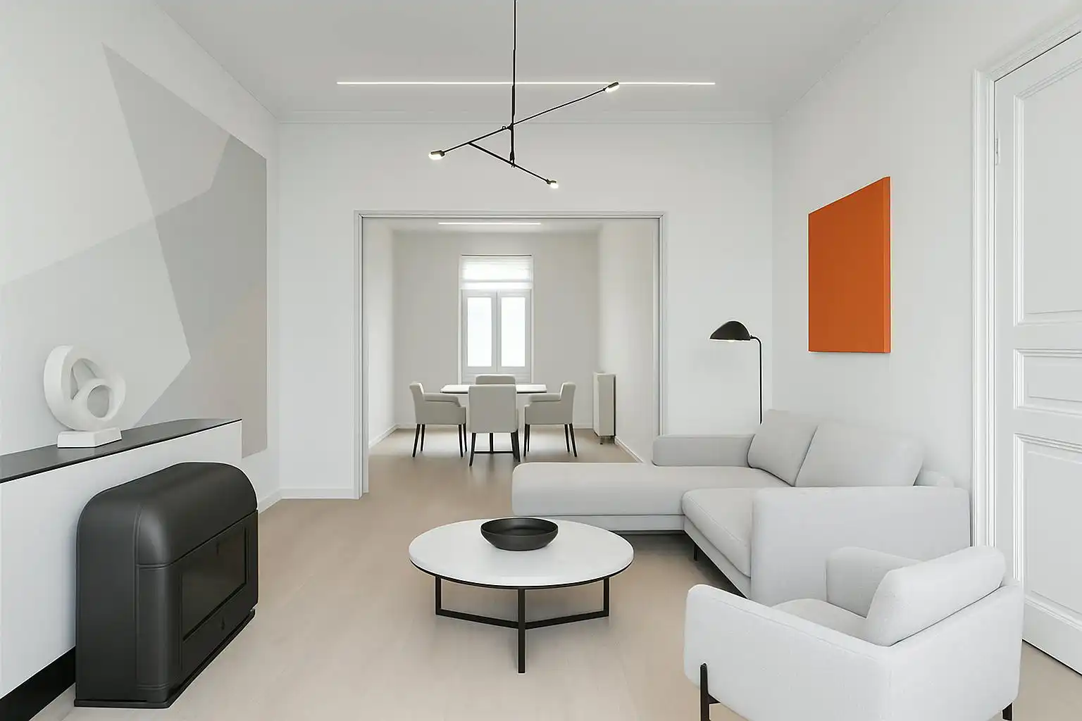 Huis met ruime zongerichte tuin te koop in centrum Knokke foto 3