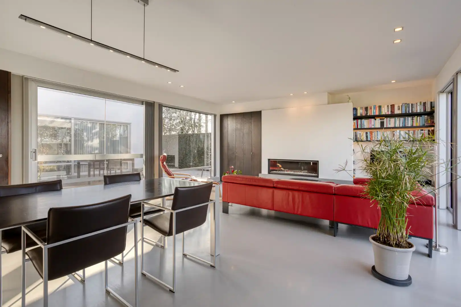 Gelijkvloerse architectenwoning met uitzonderlijke lichtinval op 742 m² foto 7