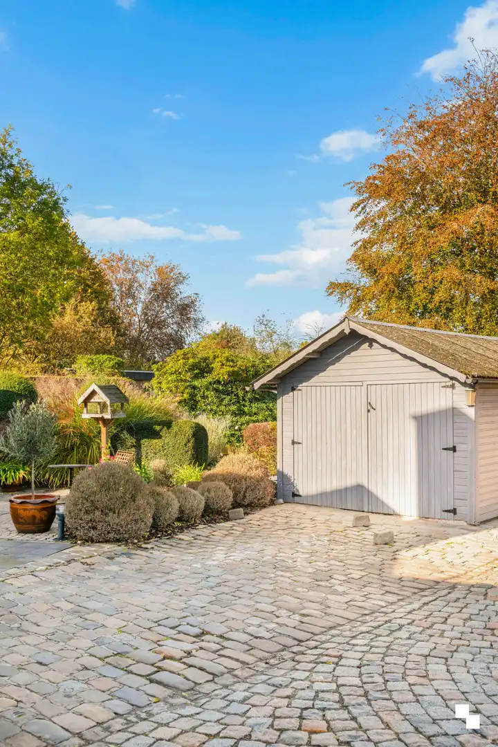 Alleenstaande woning met zicht op de velden in Oosterzele foto 23