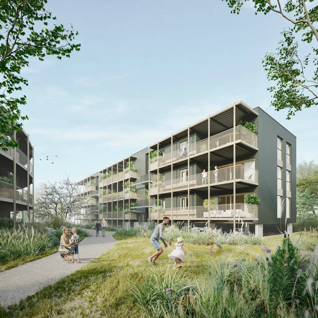 RUIME EN  LUXUEUZE DOORZONAPPARTEMENTEN.   foto 6