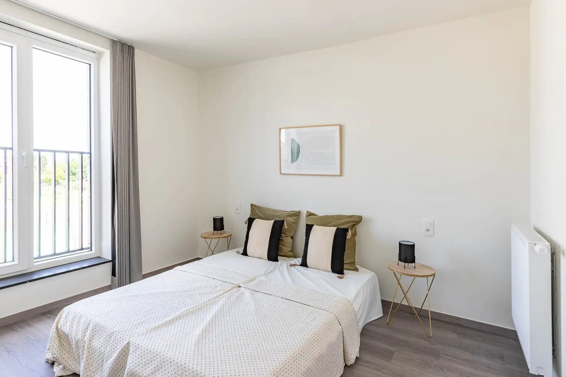 Prachtig nieuwbouwappartement met 2 slaapkamers TE HUUR in Wielsbeke! foto 6
