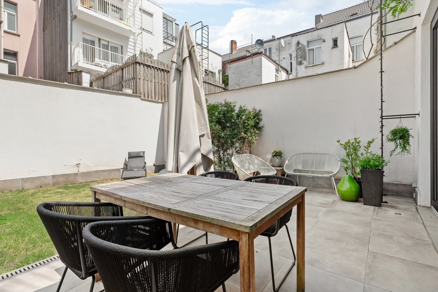 Prachtig gelijkvloers appartement met toffe stadstuin in Antwerpen! foto 4