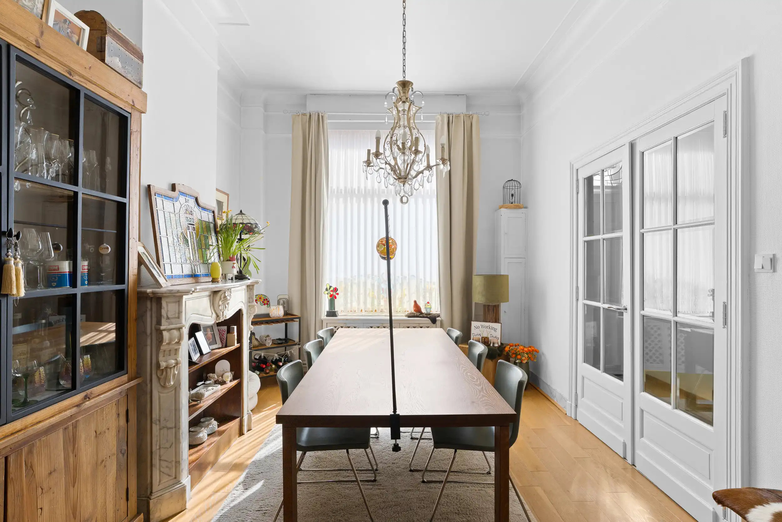 Charmante woning met diepe tuin én achteruitgang in centrum foto 4