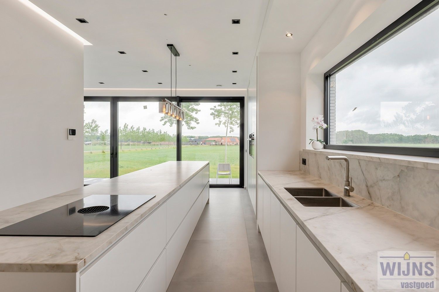 ZEER RUIME NIEUWBOUW OPEN BEBOUWING MET PRACHTIG VERZICHT OVER WEILANDEN foto 25