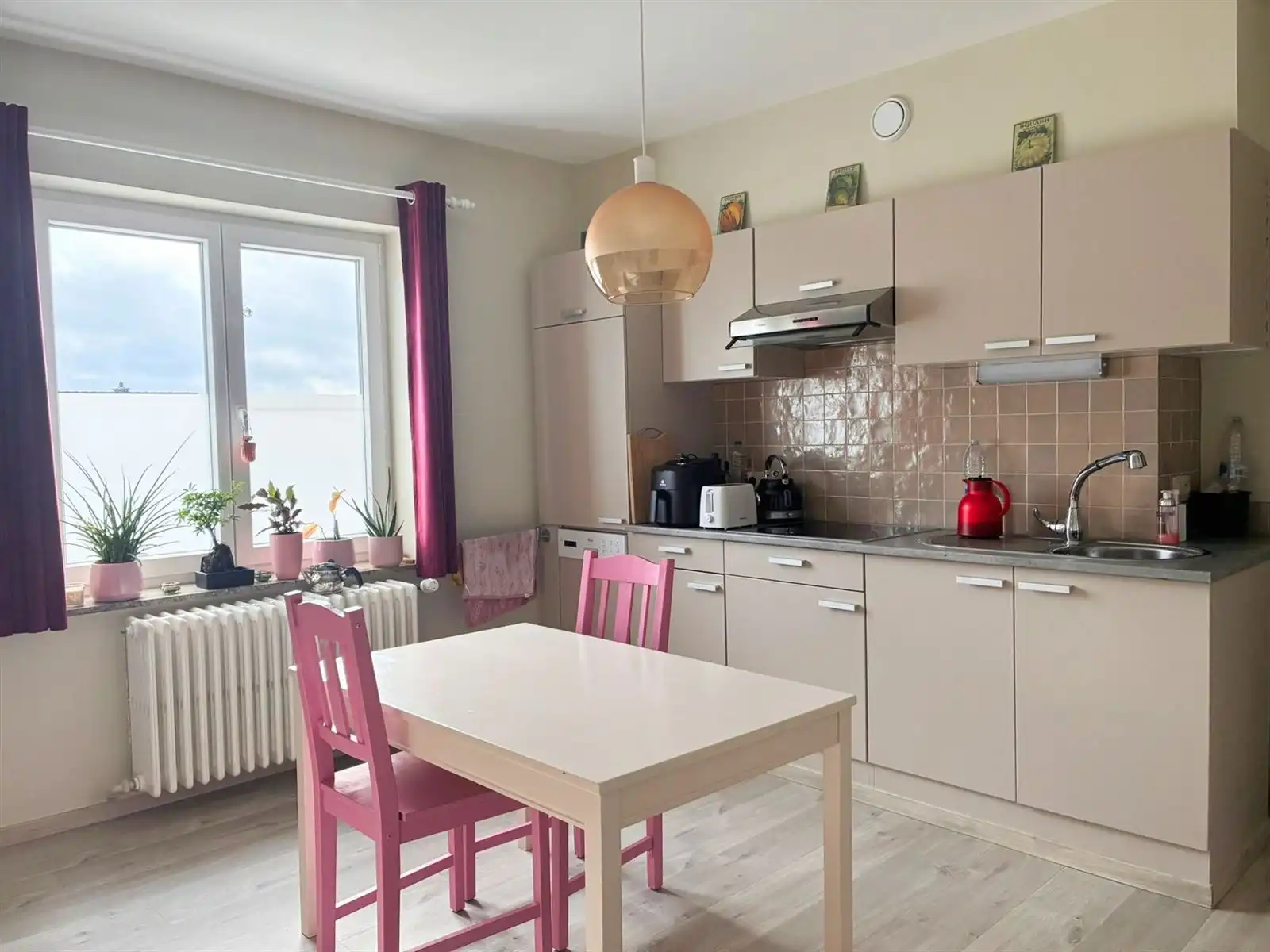 Ruim appartement, twee slaapkamers en tuin foto 6