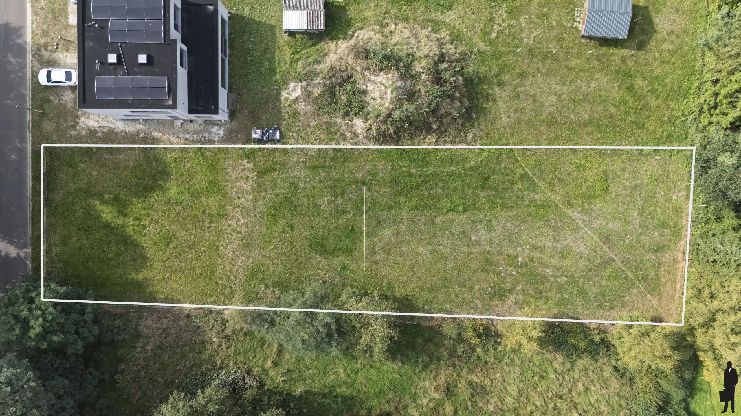 Uniek gelegen villaperceel van 1.398m² te midden groen  foto 6