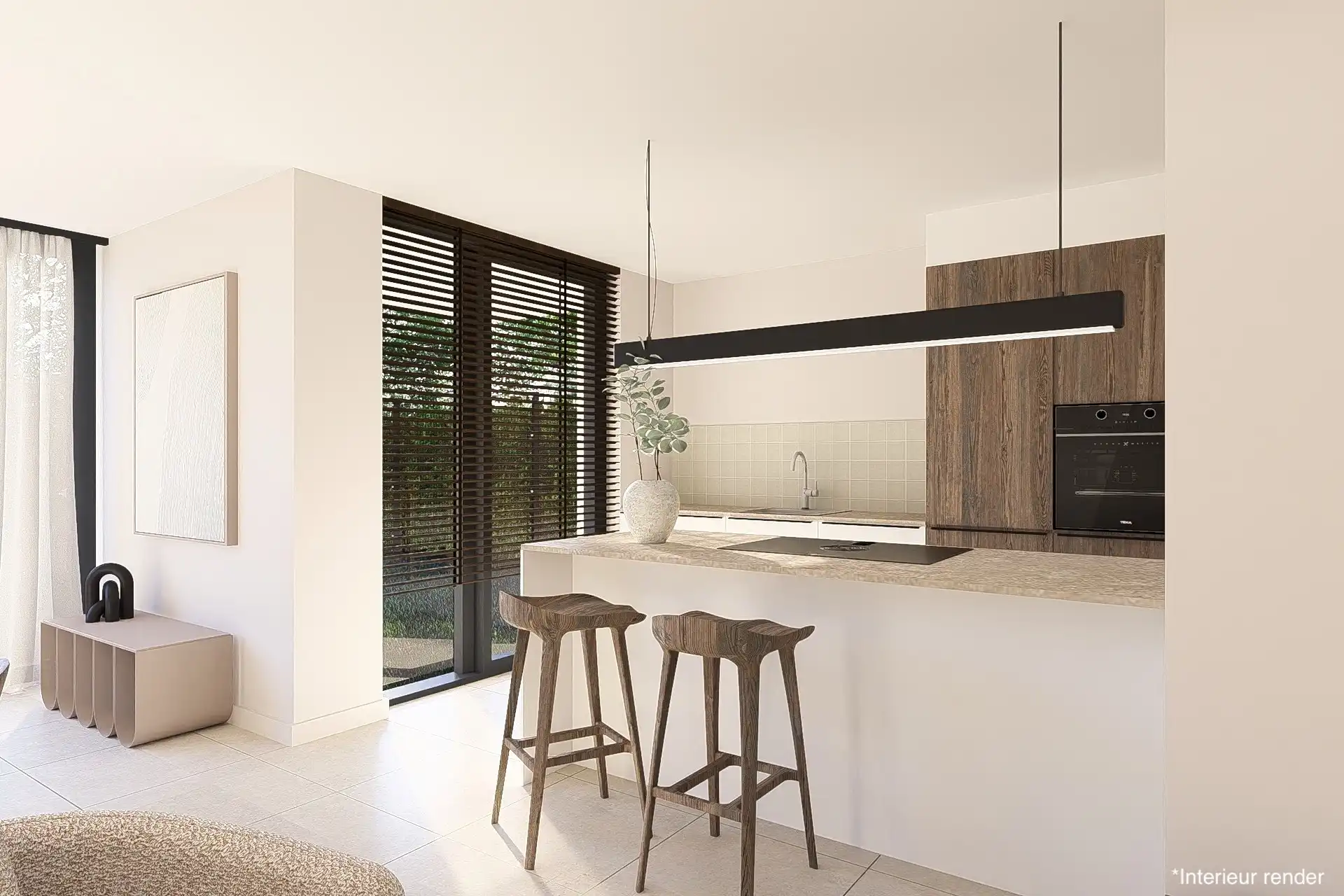 Nieuwbouwwoning, exclusieve ligging, 3 slpk, op zonnig perceel van 513m² foto 3