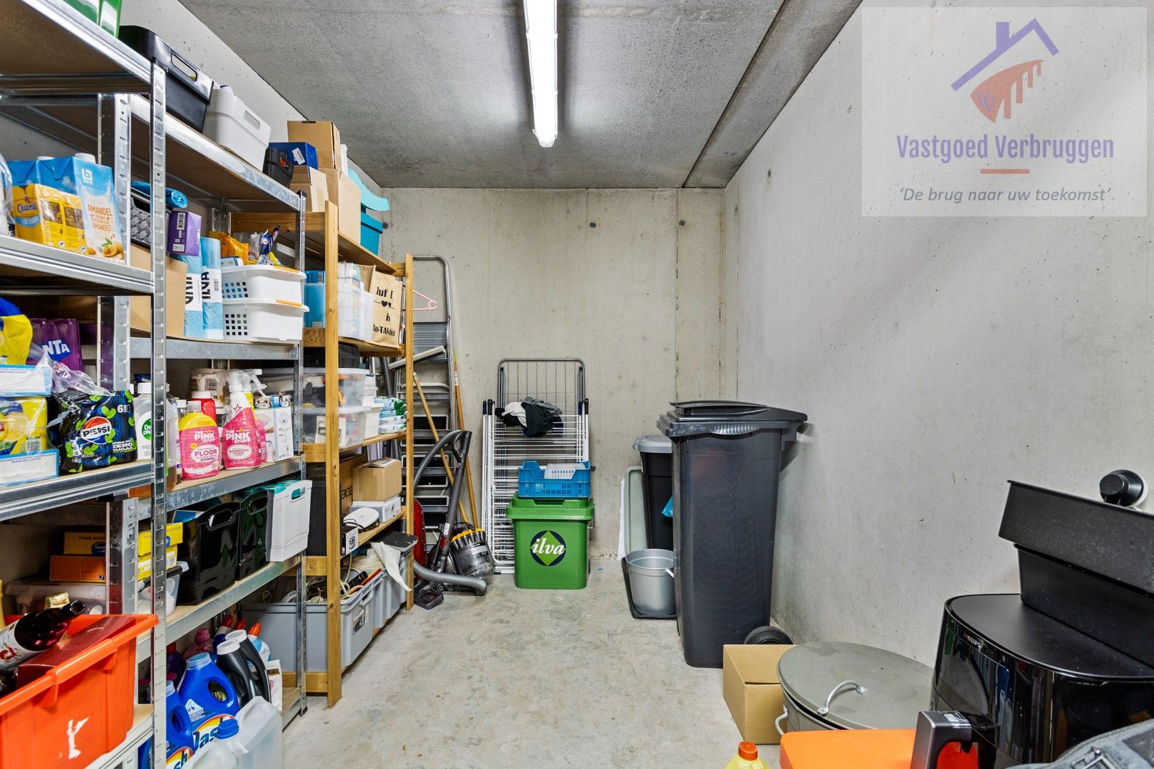 Modern, energiezuinig gelijkvloers appartement met garagebox in Iddergem foto 16