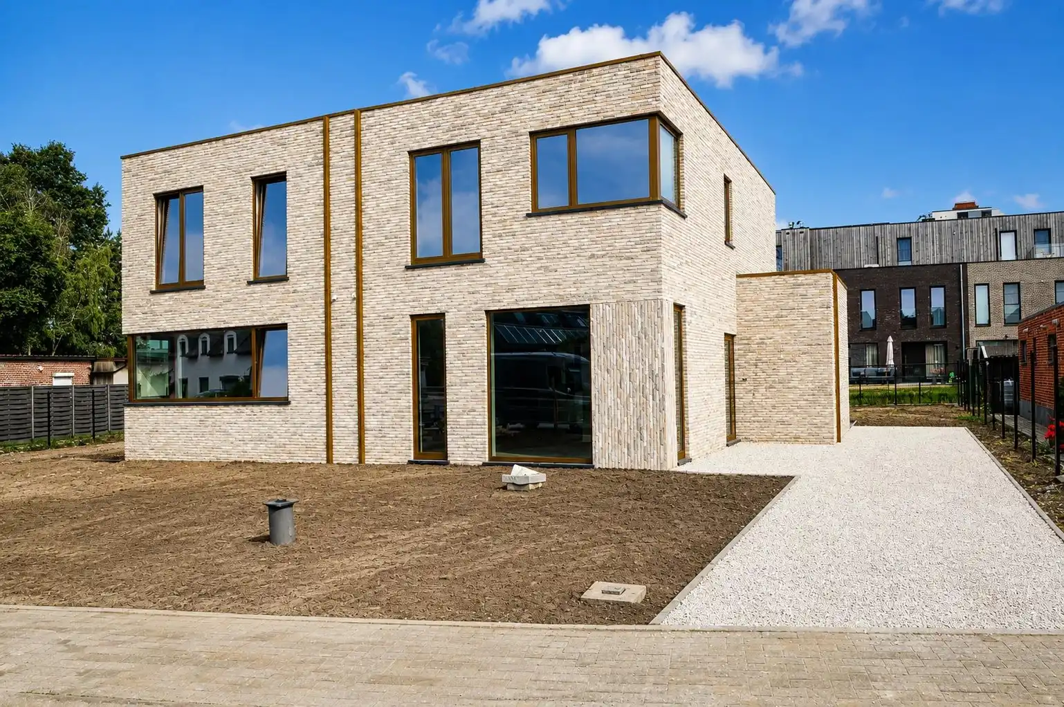 NIEUWBOUWWONINGEN PROJECT "MATS":  VIER MODERNE WONINGEN OP TOPLOCATIE IN HASSELT foto {{pictureIndex}}