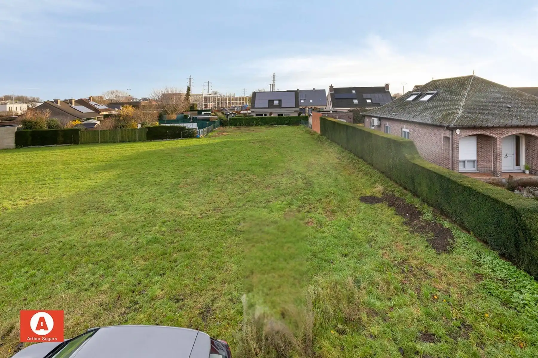 Bouwgrond voor open bebouwing in doodlopende straat foto 2