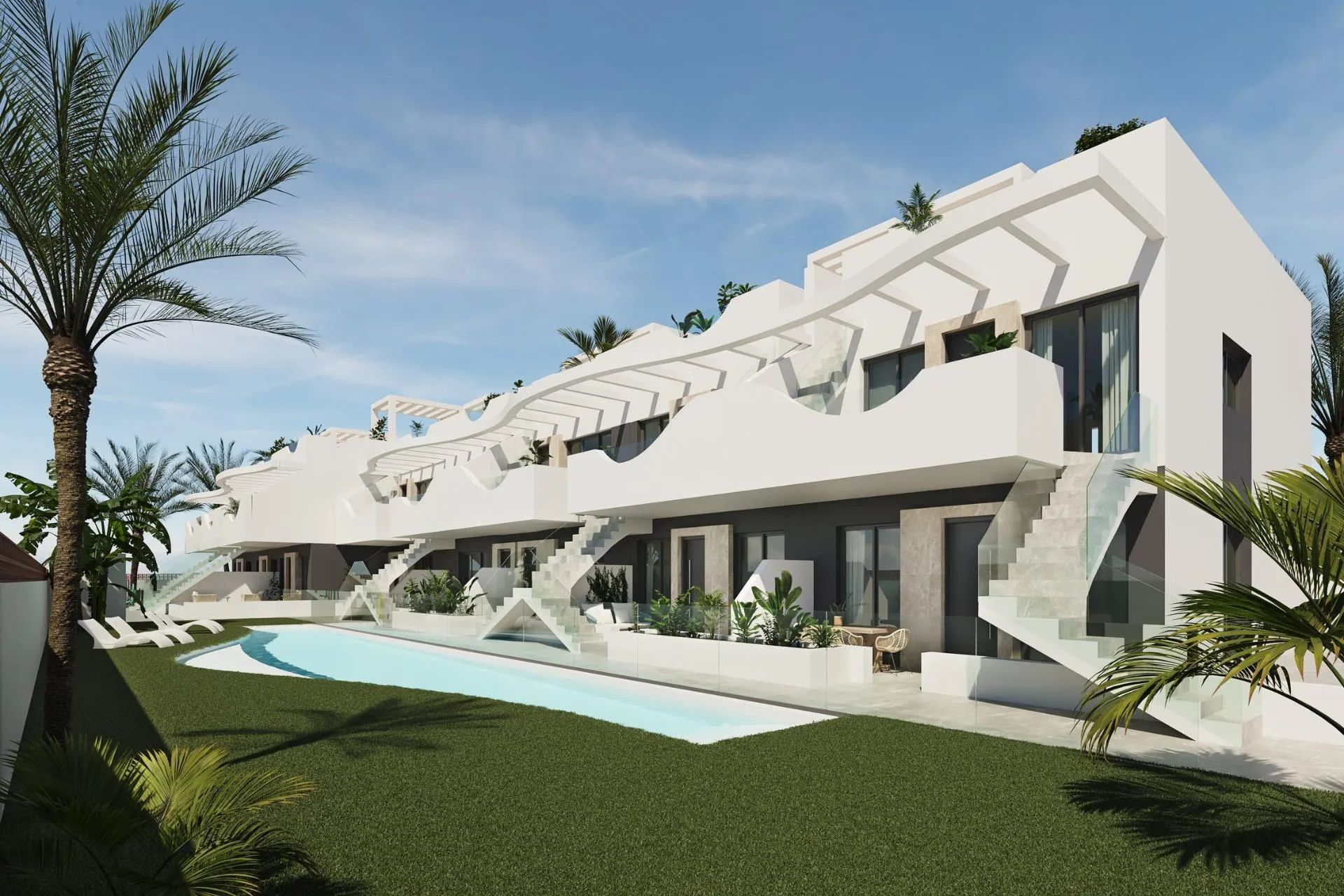 Ontdek de ultieme luxe aan de Costa Blanca: exclusieve nieuwbouwappartementen in Pilar de la Horadada met modern design en een unieke locatie foto {{pictureIndex}}