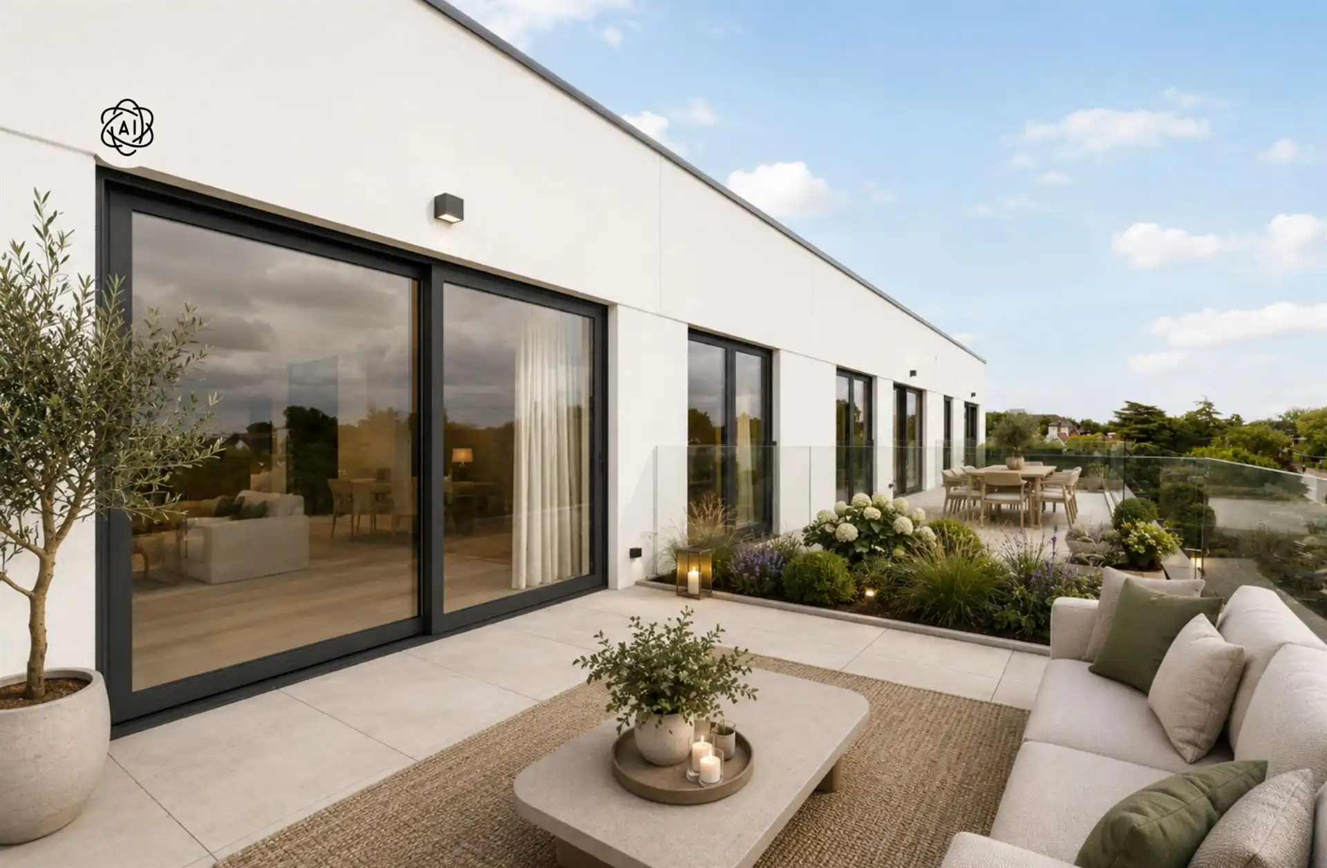 Klasseappartement met 2 slk en zonnig terras in Waregem! foto 4