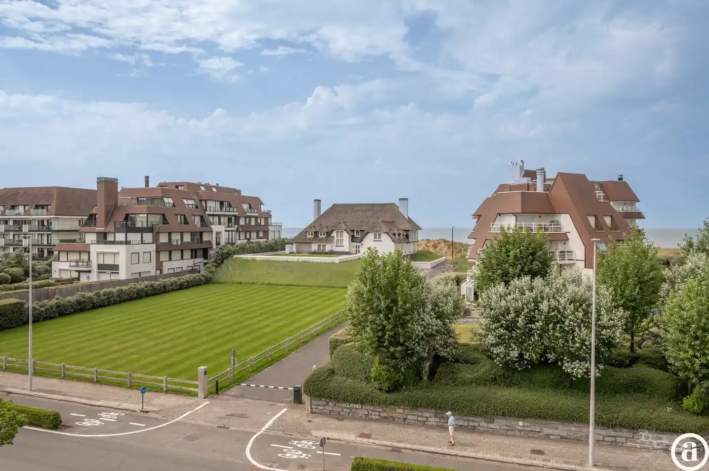 Hoekappartement van 130 m² gelegen in een villa residentie te Zoute foto 19