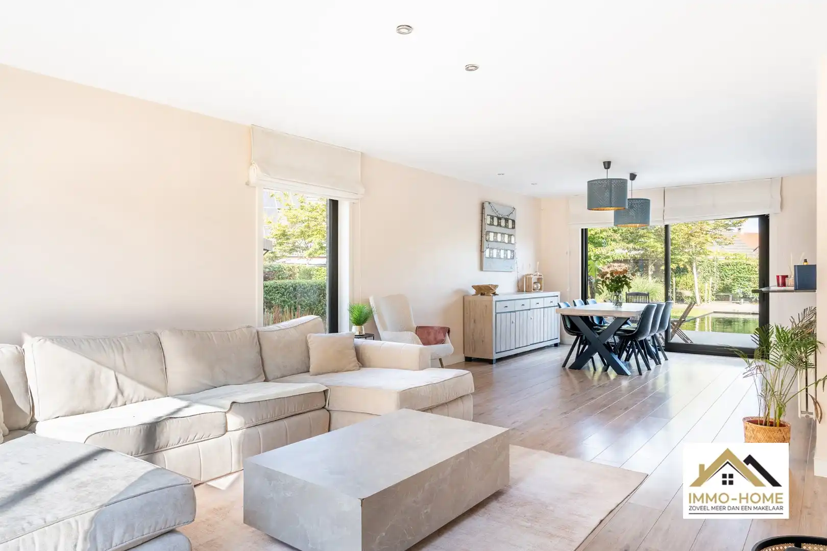 Recente HOB in Lochristi MET zwemvijver!! foto 7