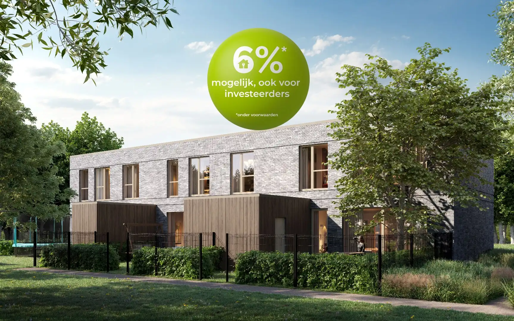 D.04 - BEN (max. E10) nieuwbouwwoning met 3 slpks te Olen-Centrum (6% BTW mogelijk) ! foto {{pictureIndex}}