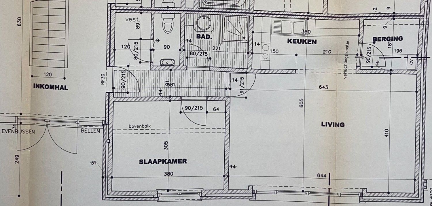 Genk, Keinkesstraat 20 bus 3: Rustig gelegen gelijkvloers appartement met 1 slaapkamer en garage. foto 13