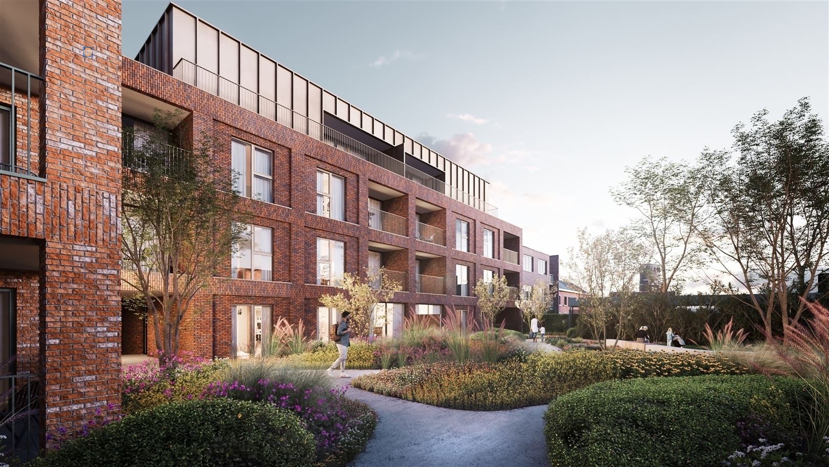 Prachtig gelijkvloers appartement met twee slaapkamers en groot terras foto 5