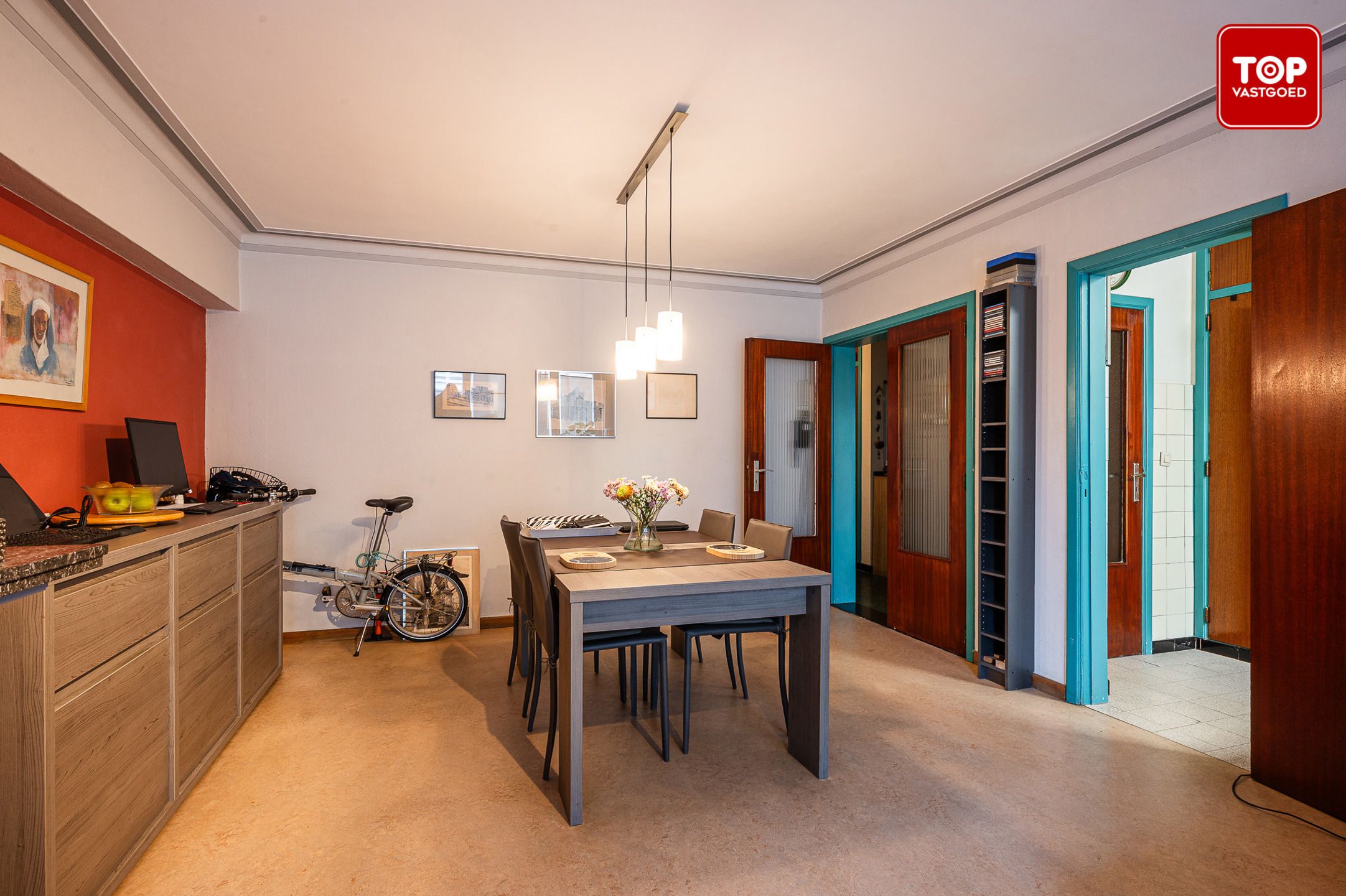 Appartement met 2 slaapkamers in het hart van Gent foto 5