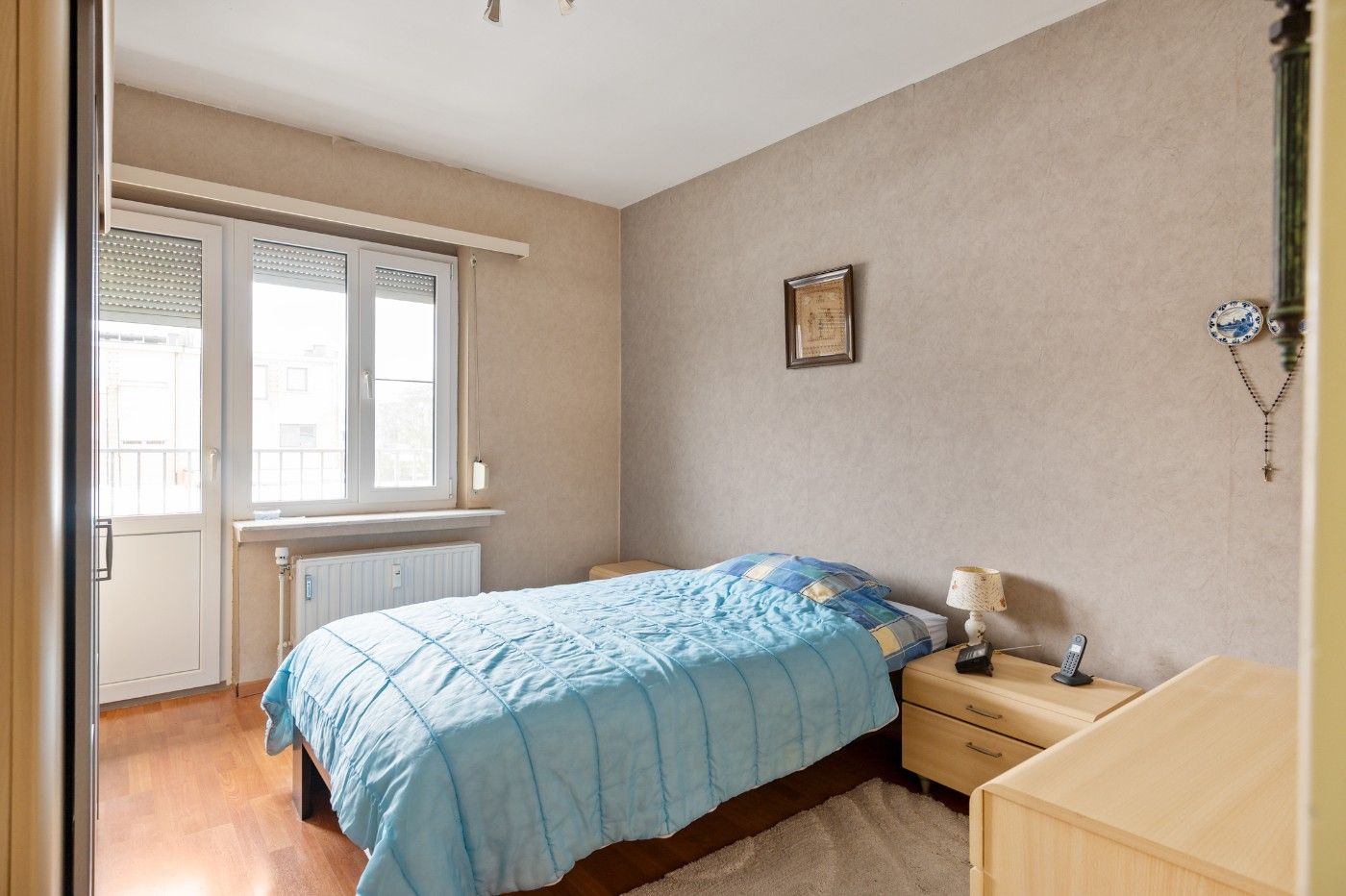 Gezellig app. op 1e verd. met 2 slpk., terras en garage foto 11